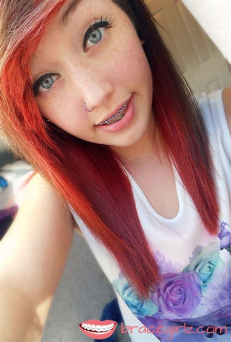 redhead with braces porn|Redhead With Braces Porn Videos .